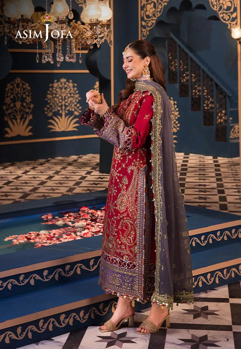 AJFI 27 - Fasana e Ishq By Asim Jofa Luxury Lawn