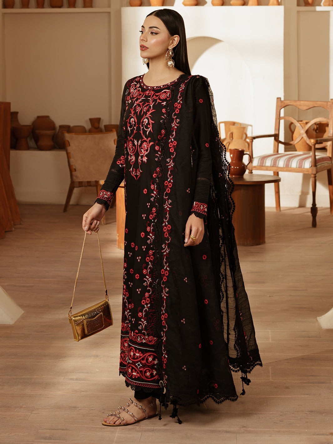D4 - MEHARMAH | Florence By Mahnur - Lawn`25