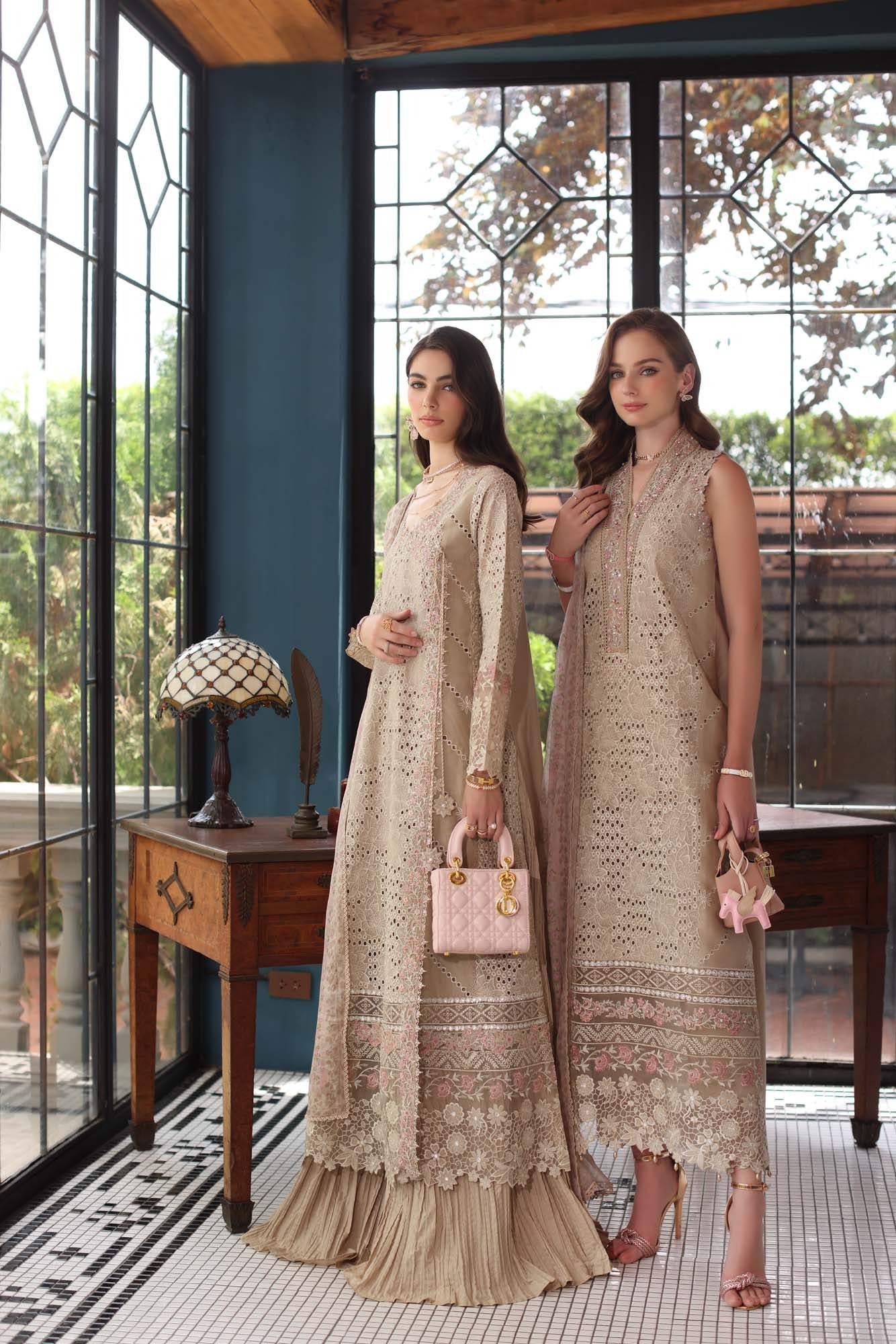 D1-Beige | Eid Luxury Shiffli Laserkai`25