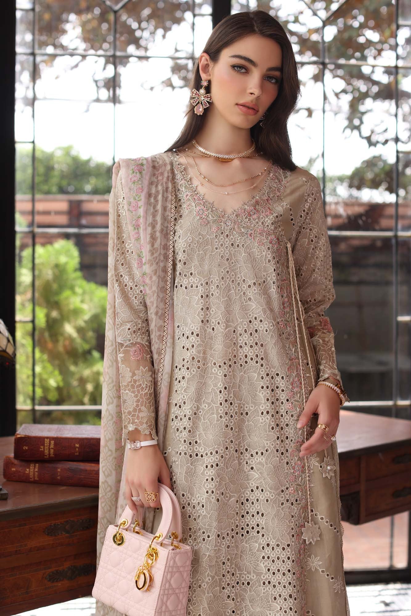 D1-Beige | Eid Luxury Shiffli Laserkai`25