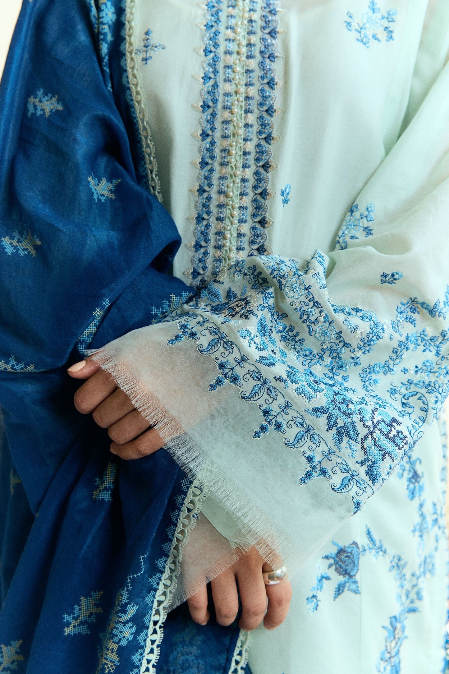 Isle-D10 | COCO EID EDIT`25 - Embroidered Lawn