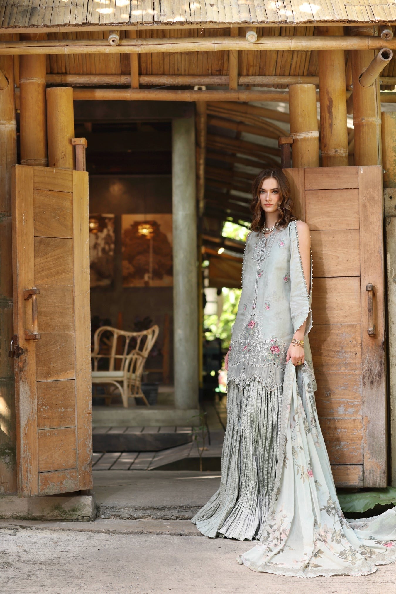D2-A | Noor Luxe Eid Printedkaari