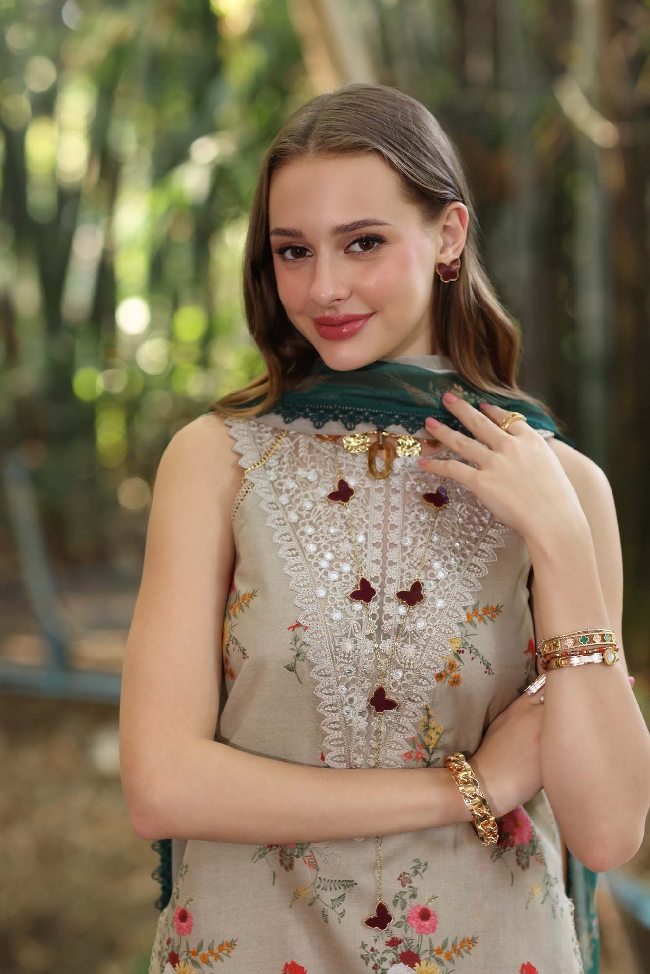 D4-A | Noor Luxe Eid Printedkaari