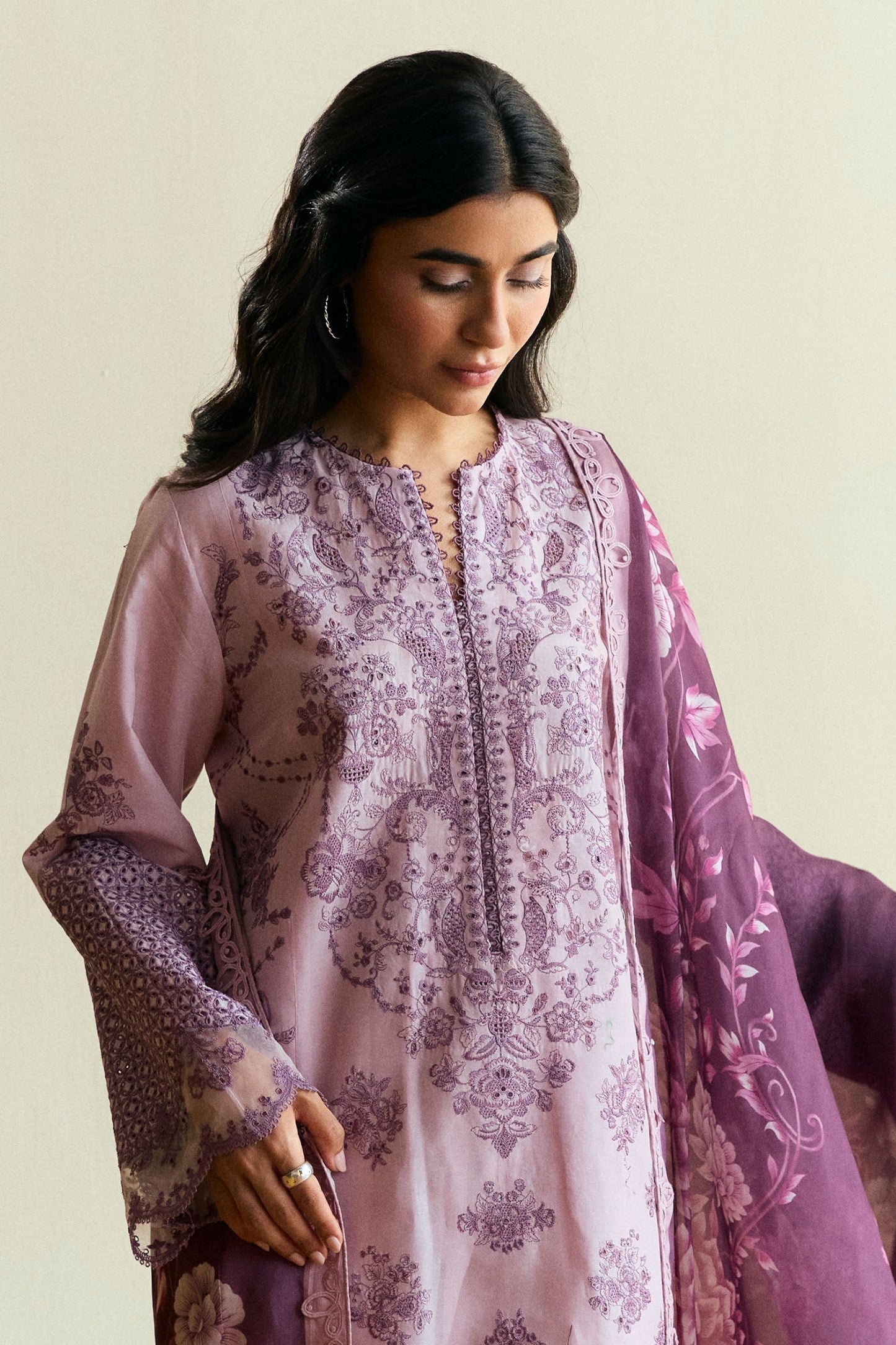 Quince-D5 | COCO EID EDIT`25 - Embroidered Lawn