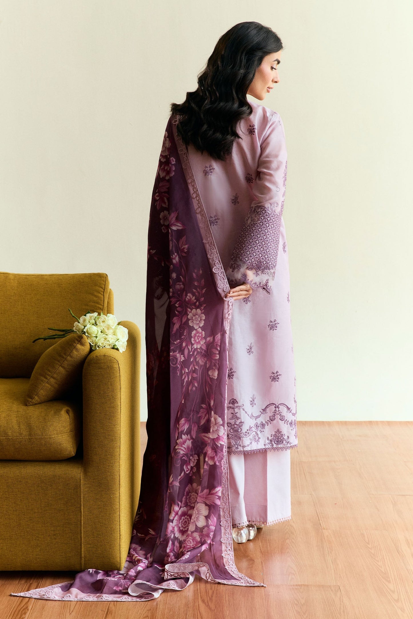 Quince-D5 | COCO EID EDIT`25 - Embroidered Lawn
