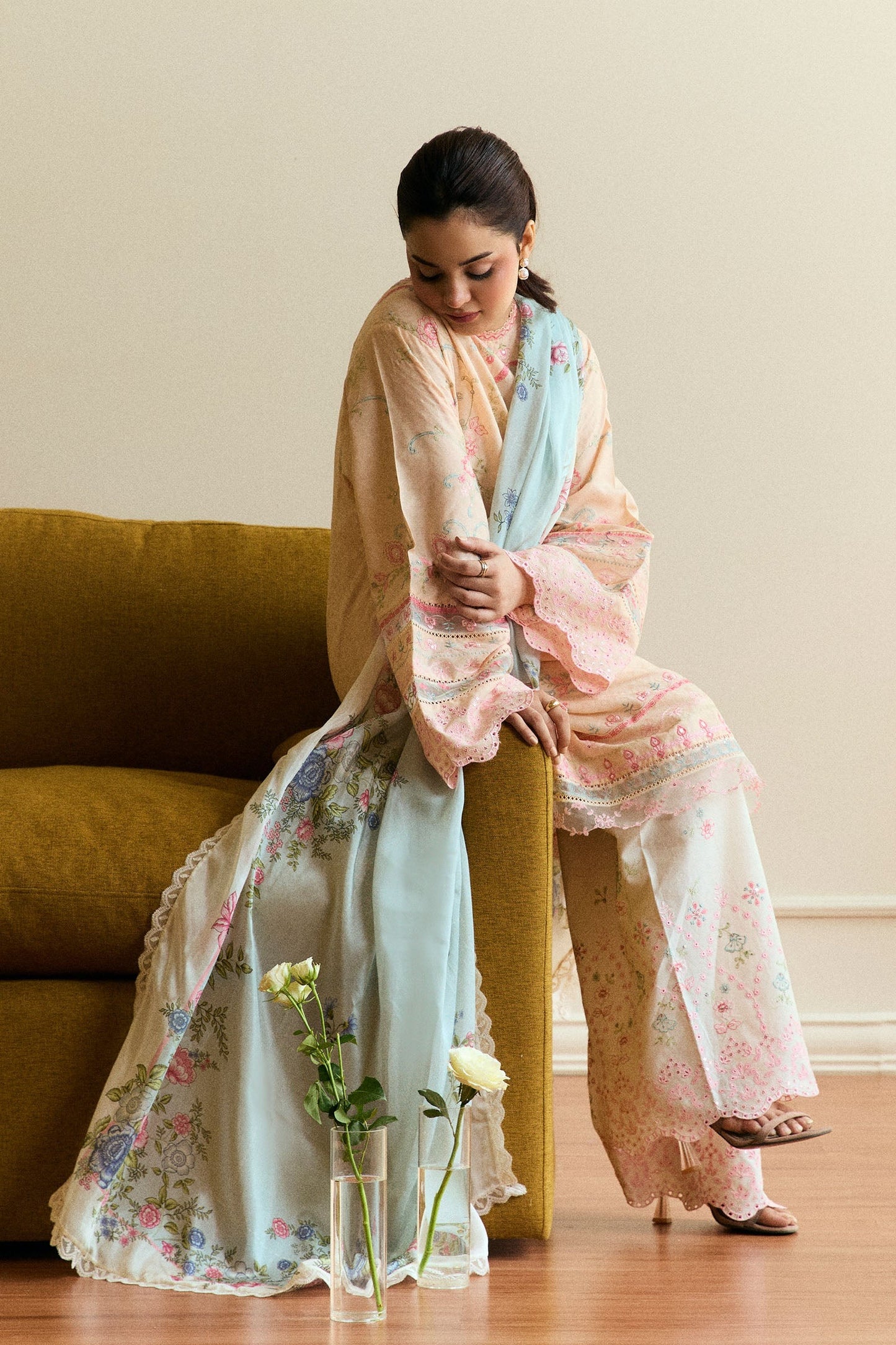 Lumen-D7 | COCO EID EDIT`25 - Embroidered Lawn