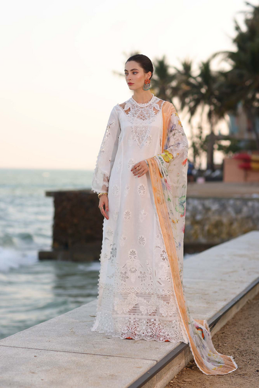 D9-B | Noor Eid Luxury Handwork Laserkaari Lawn`25