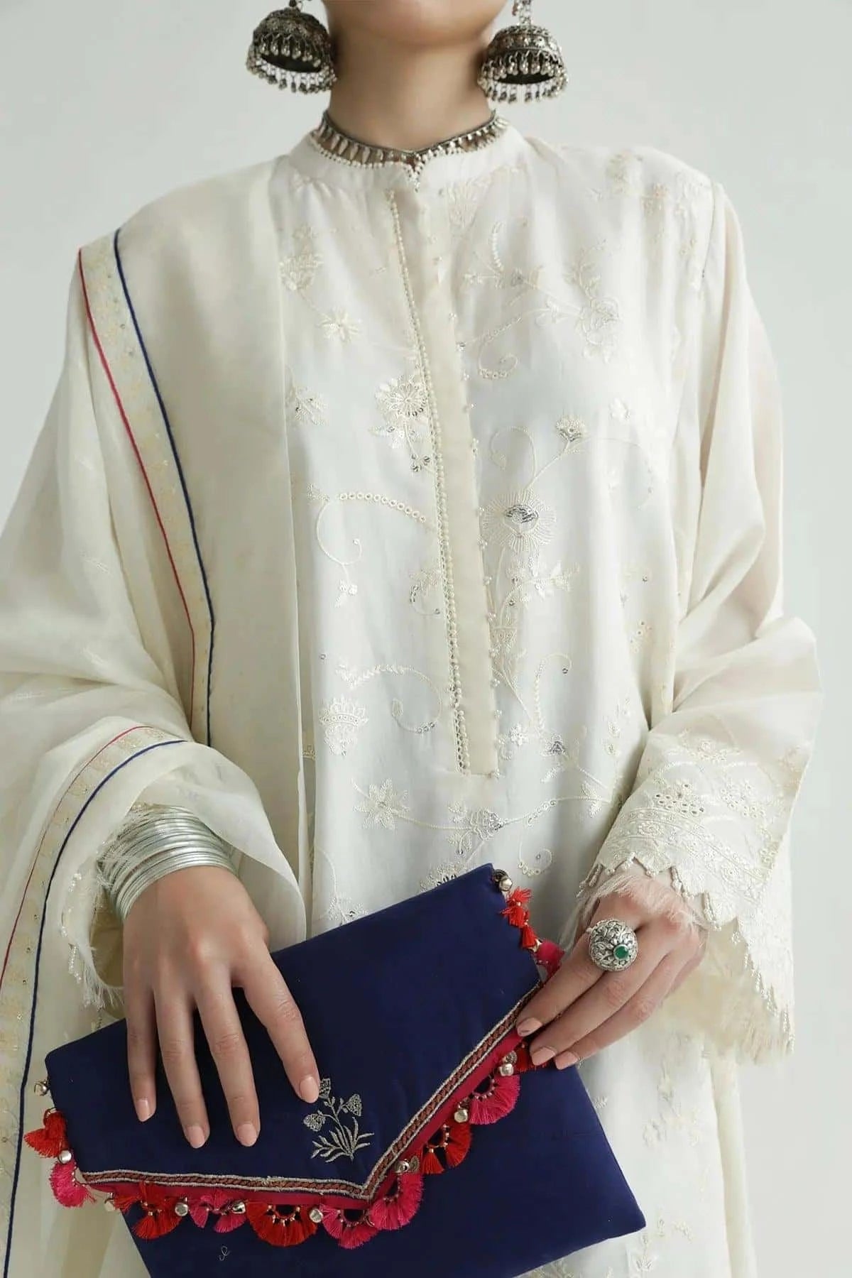 Zara ShahJahan Embroidered Unstitched Lawn 3Pcs   DEENA-12B