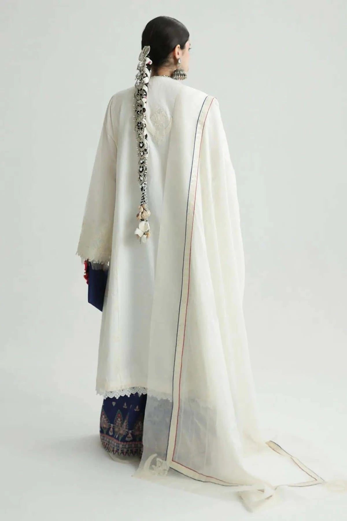 Zara ShahJahan Embroidered Unstitched Lawn 3Pcs   DEENA-12B