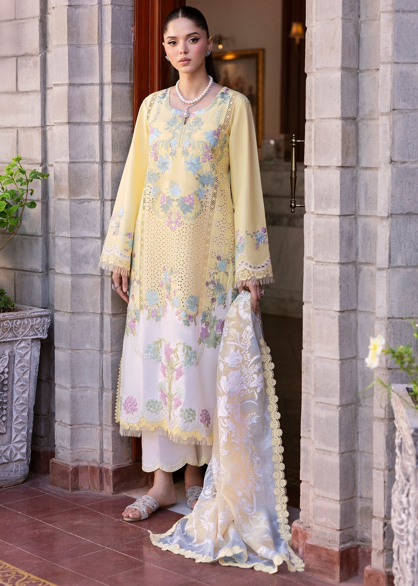 4A-LOTUS REVERIE | Bloom By Saira Shakira Unstitched Lawn`25