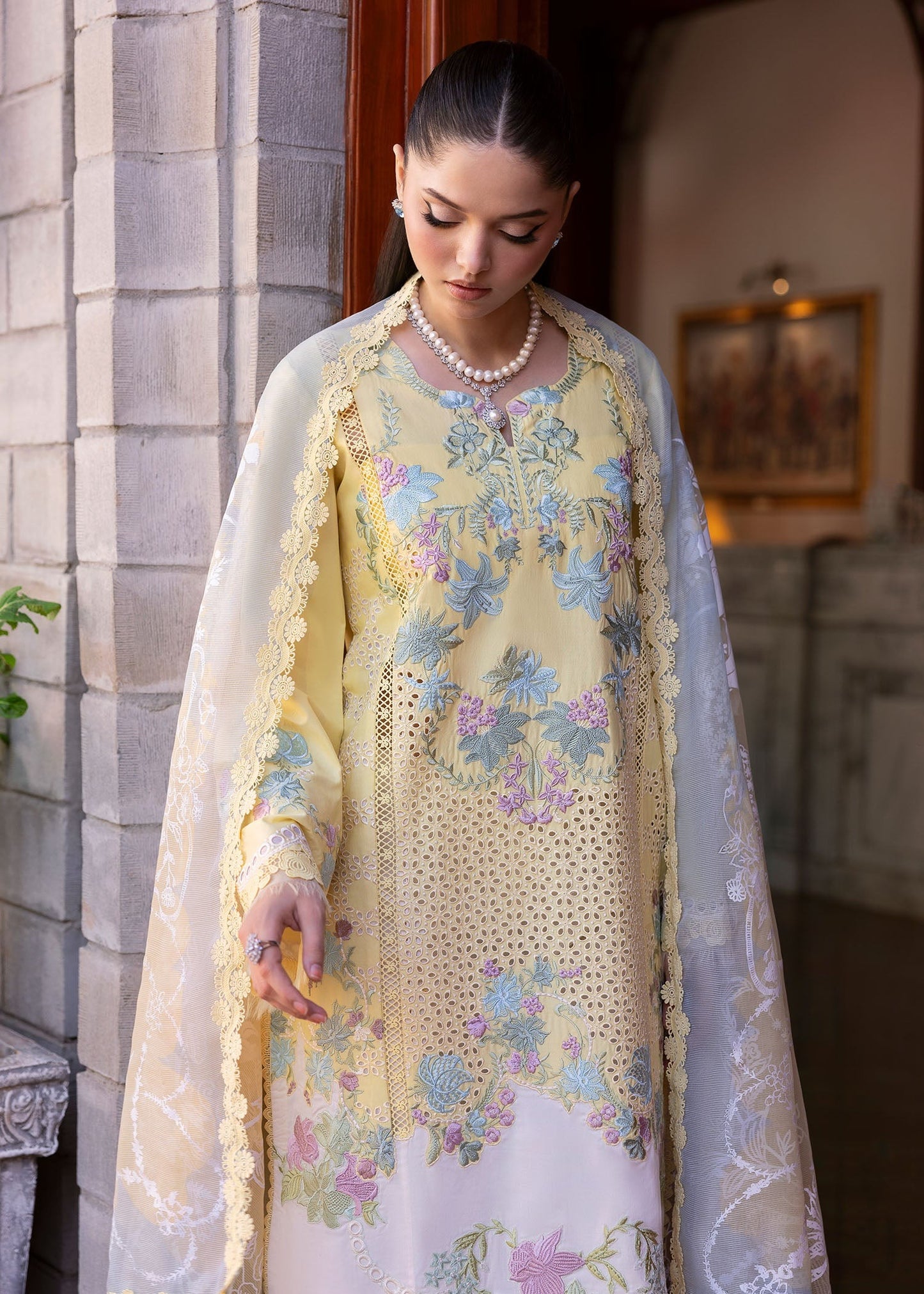 4A-LOTUS REVERIE | Bloom By Saira Shakira Unstitched Lawn`25