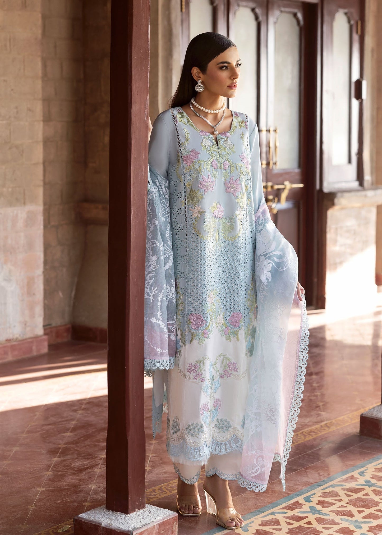 4B-LOTUS REVERIE | Bloom By Saira Shakira Unstitched Lawn`25
