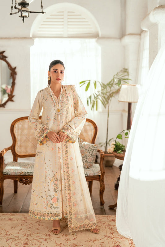 SB-01 RINA | Luxury Lawn Eid Edits`25 By Qalamkar