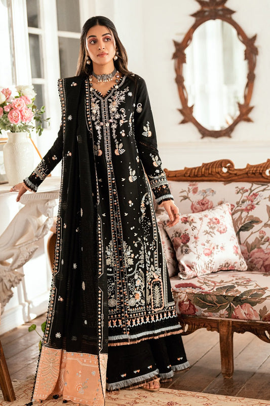 SB-03 MISHA | Luxury Lawn Eid Edits`25 By Qalamkar