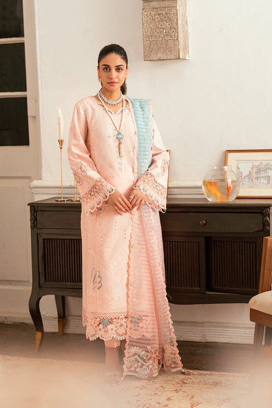 SB-05 Aleeza | Luxury Lawn Eid Edits`25 By Qalamkar