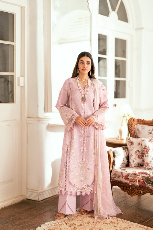 SB-06 Komal| Luxury Lawn Eid Edits`25 By Qalamkar
