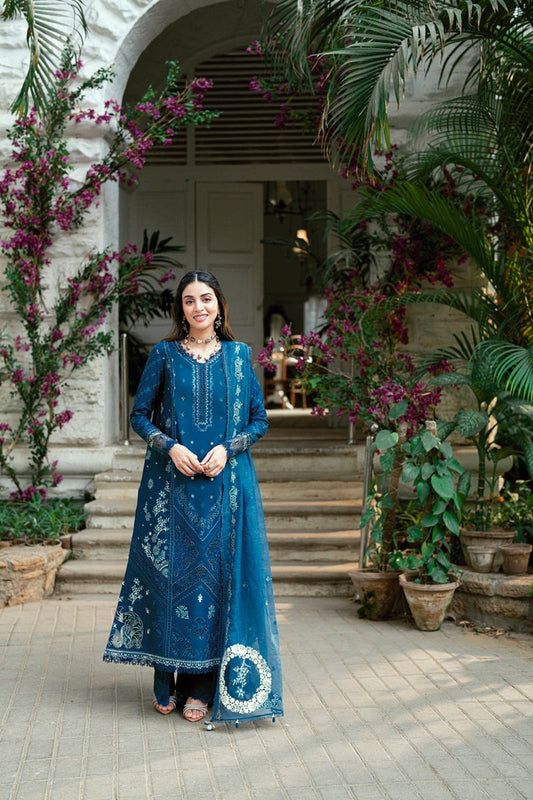 SB-11 Noray | Luxury Lawn Eid Edits`25 By Qalamkar