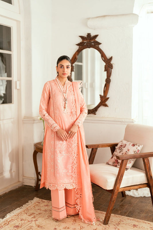 SB-12 JAFA | Luxury Lawn Eid Edits`25 By Qalamkar