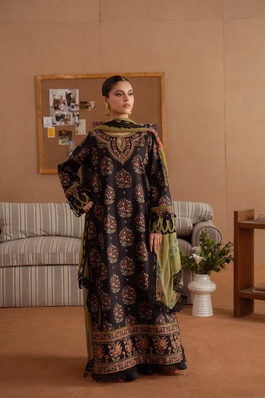 NERIDA-02-B | LAANEM SS`25 Unstitched Lawn By Saira Rizwan