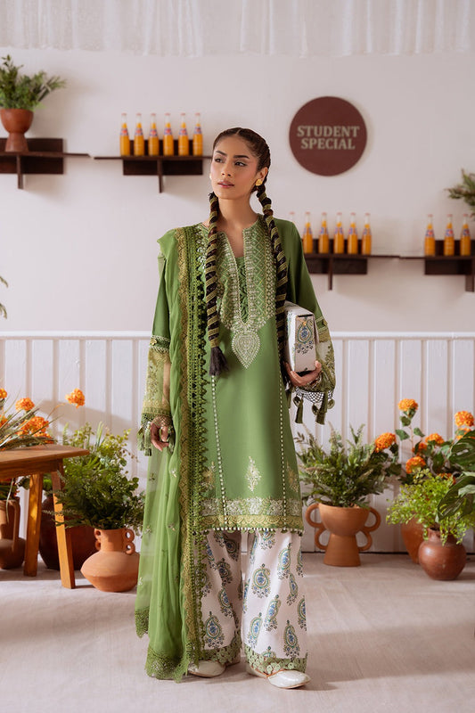 ZAFIRA-03-A | LAANEM SS`25 Unstitched Lawn By Saira Rizwan