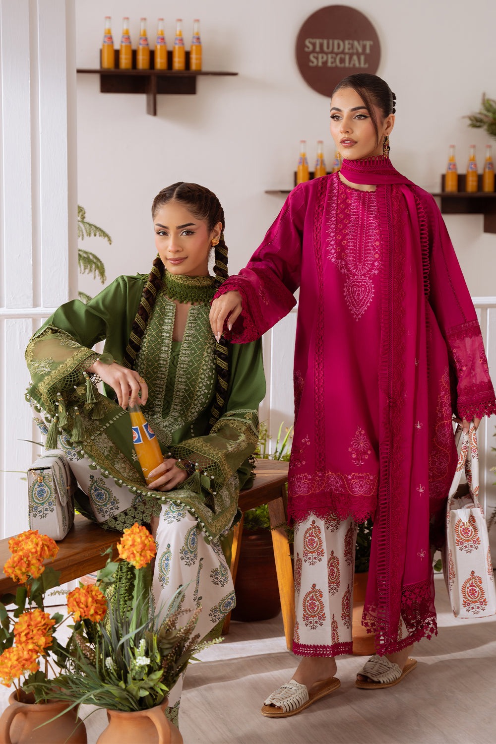 ZAFIRA-03-B | LAANEM SS`25 Unstitched Lawn By Saira Rizwan
