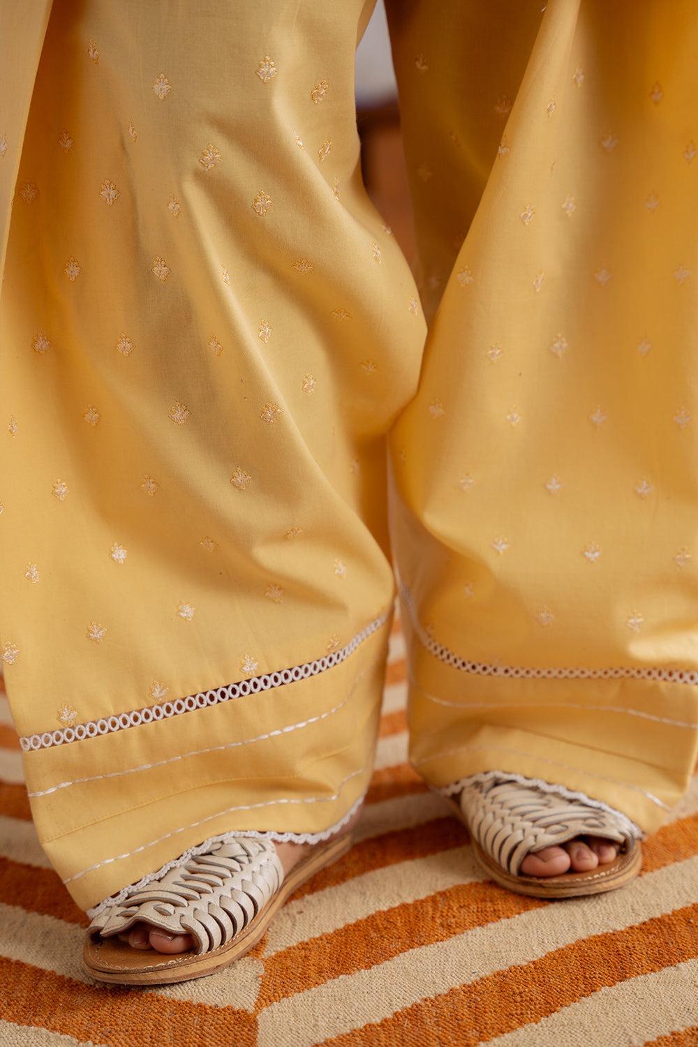 LEYLA-04-A | LAANEM SS`25 Unstitched Lawn By Saira Rizwan