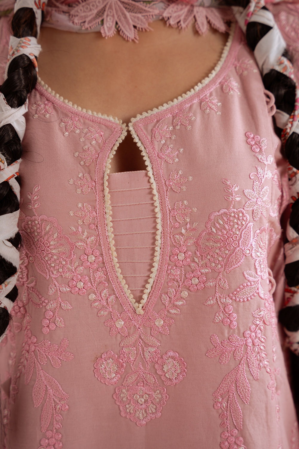 LEYLA-04-B | LAANEM SS`25 Unstitched Lawn By Saira Rizwan