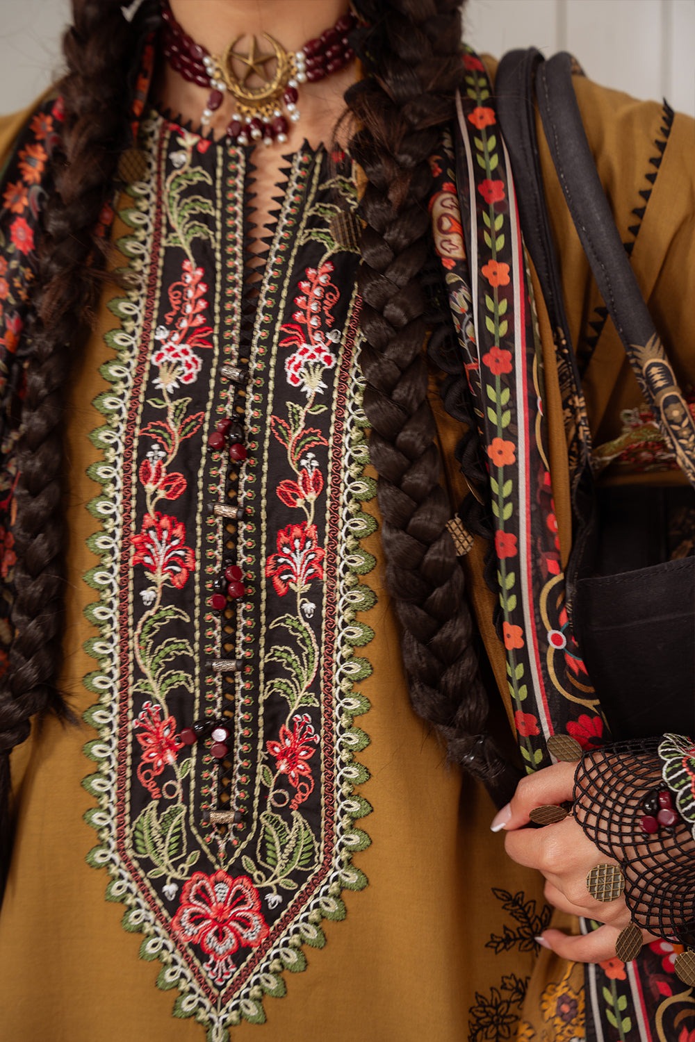 NAZLI-06-A | LAANEM SS`25 Unstitched Lawn By Saira Rizwan