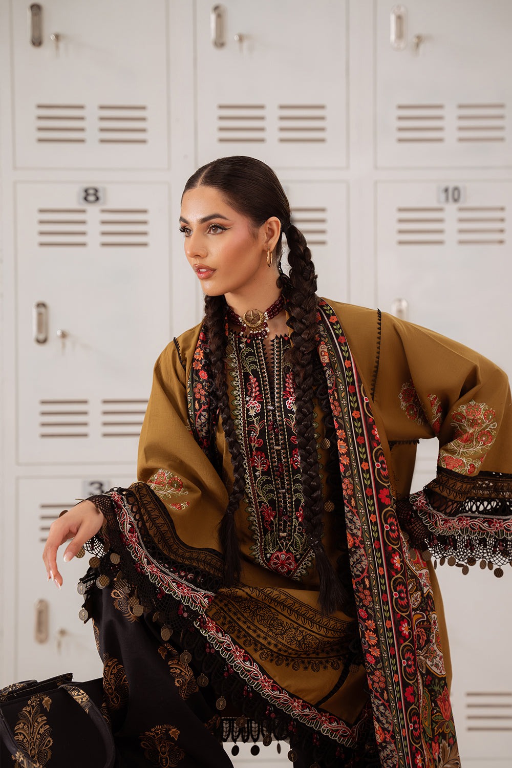 NAZLI-06-A | LAANEM SS`25 Unstitched Lawn By Saira Rizwan