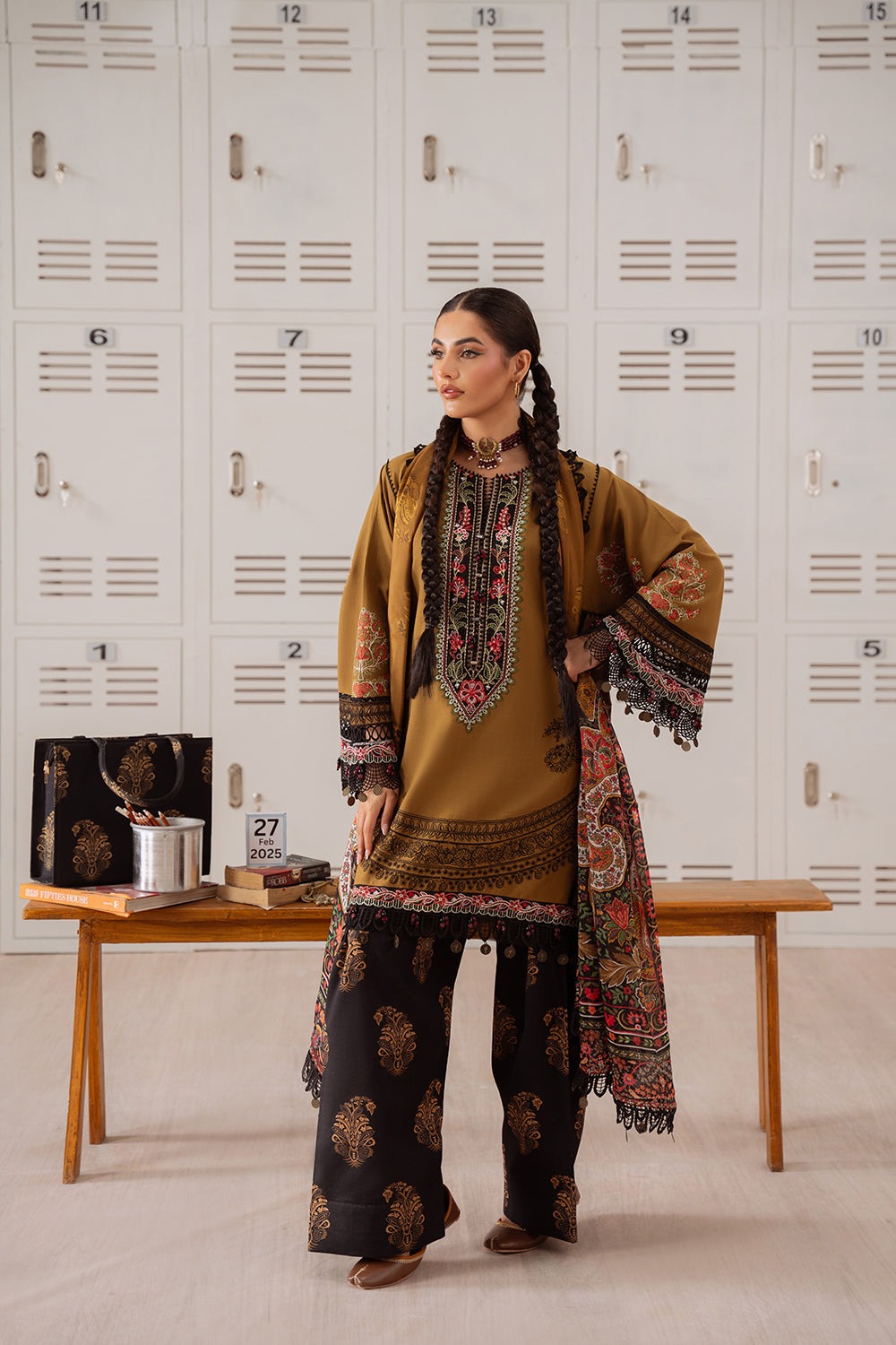 NAZLI-06-A | LAANEM SS`25 Unstitched Lawn By Saira Rizwan