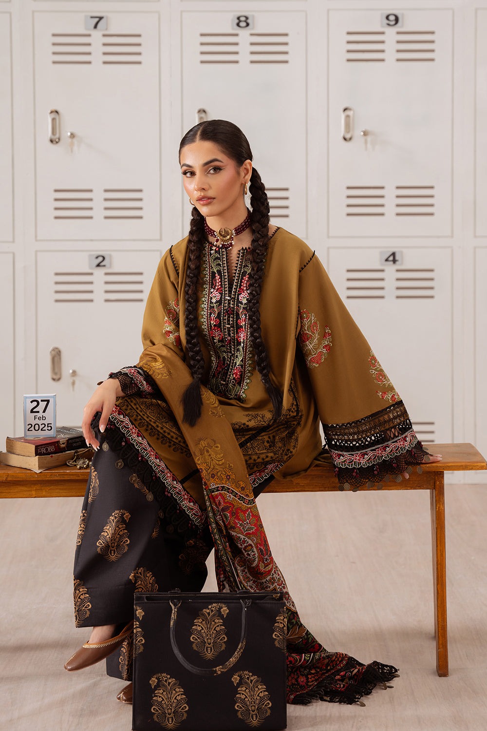 NAZLI-06-A | LAANEM SS`25 Unstitched Lawn By Saira Rizwan