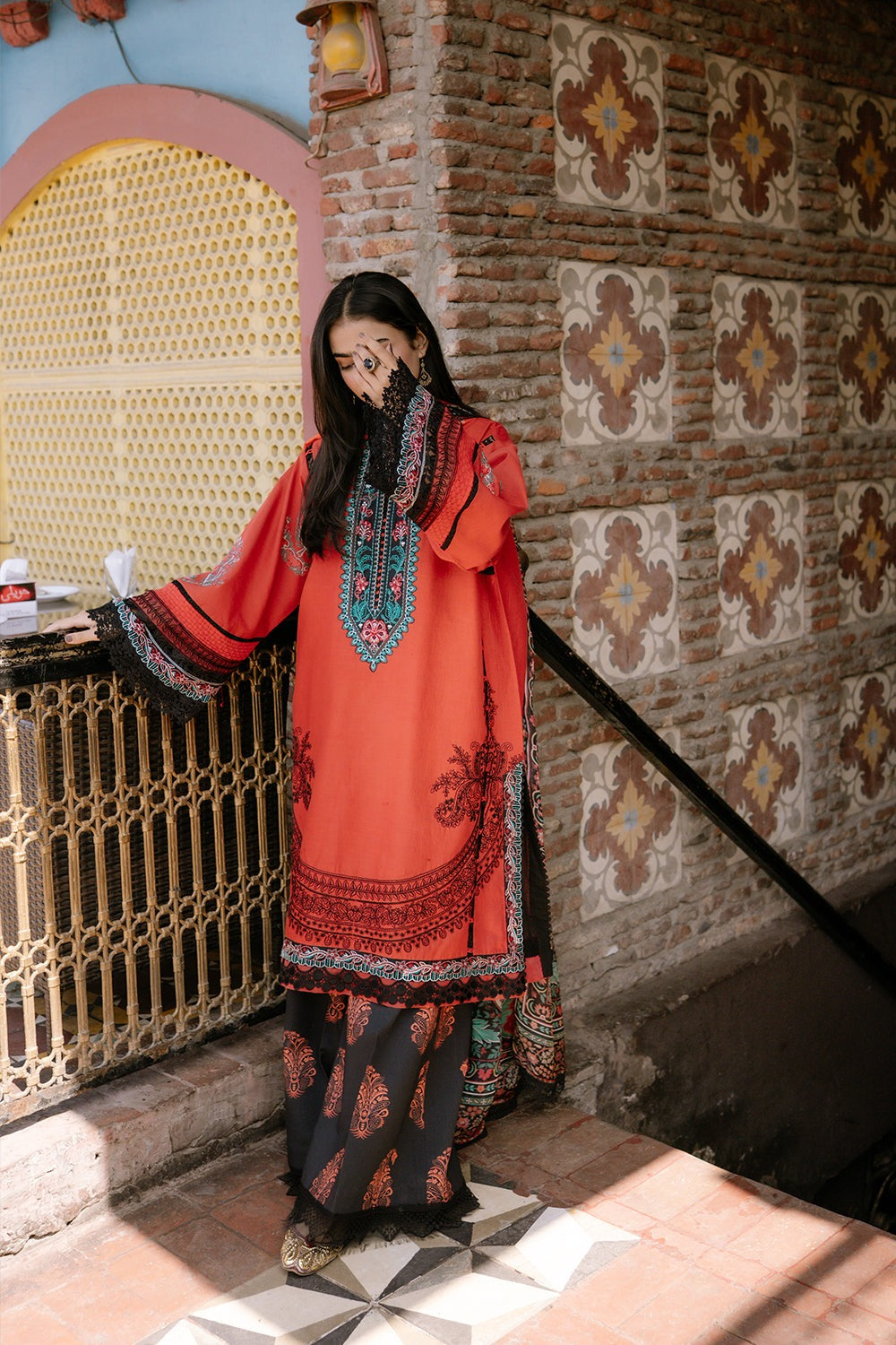 NAZLI-06-B | LAANEM SS`25 Unstitched Lawn By Saira Rizwan