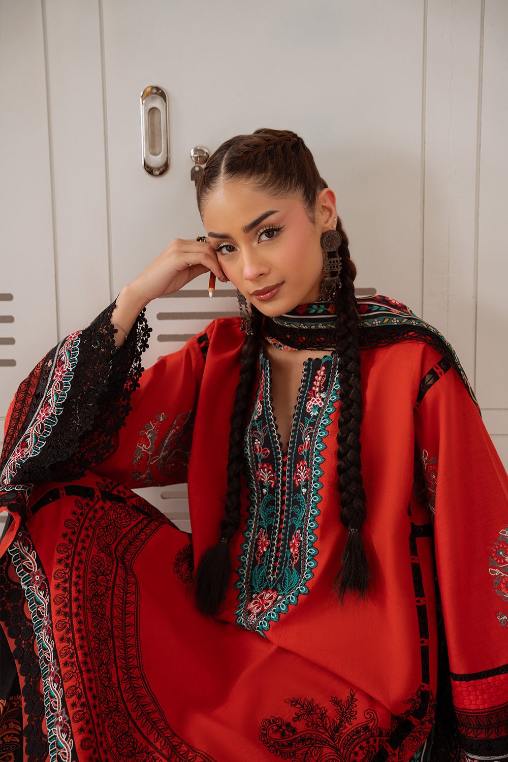 NAZLI-06-B | LAANEM SS`25 Unstitched Lawn By Saira Rizwan