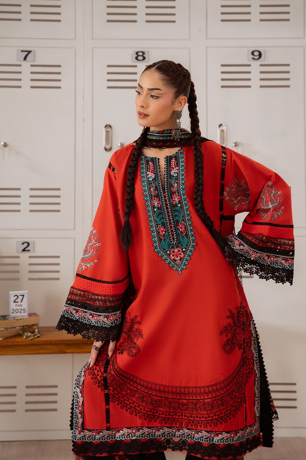 NAZLI-06-B | LAANEM SS`25 Unstitched Lawn By Saira Rizwan