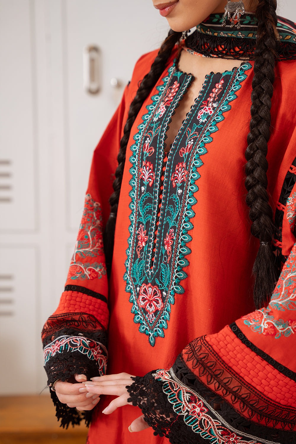 NAZLI-06-B | LAANEM SS`25 Unstitched Lawn By Saira Rizwan