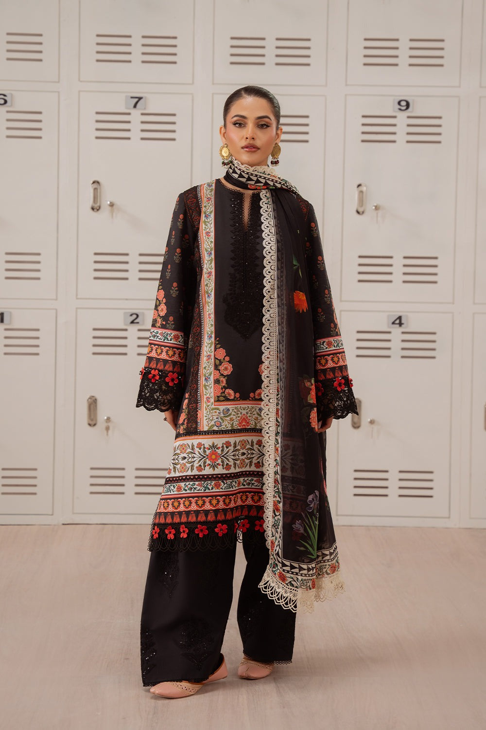 ZUMRA-07-A | LAANEM SS`25 Unstitched Lawn By Saira Rizwan