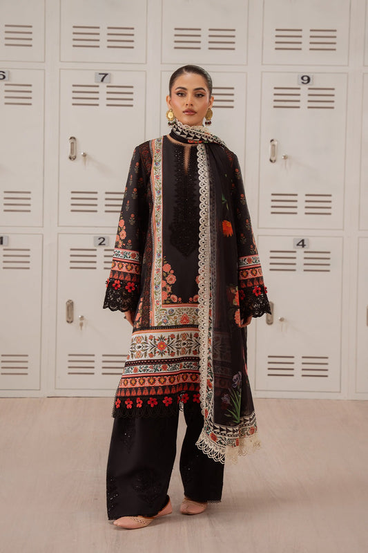ZUMRA-07-A | LAANEM SS`25 Unstitched Lawn By Saira Rizwan