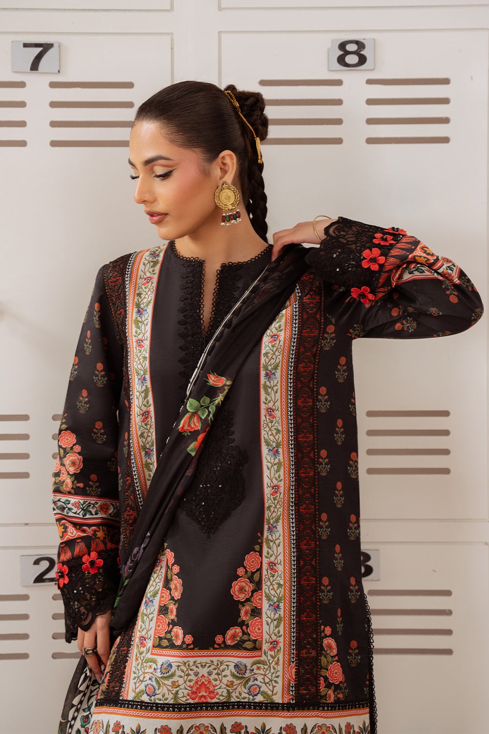 ZUMRA-07-A | LAANEM SS`25 Unstitched Lawn By Saira Rizwan