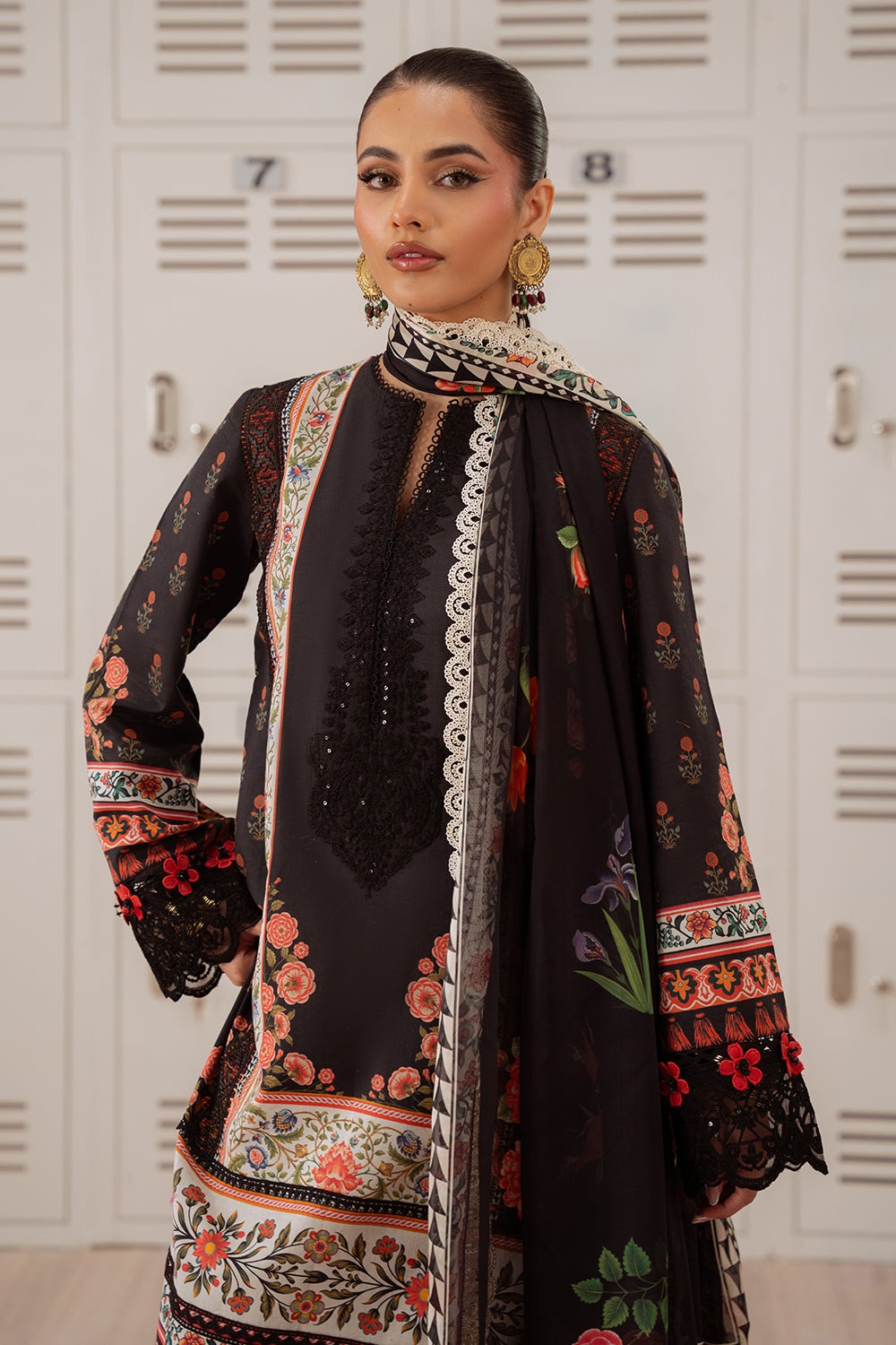 ZUMRA-07-A | LAANEM SS`25 Unstitched Lawn By Saira Rizwan