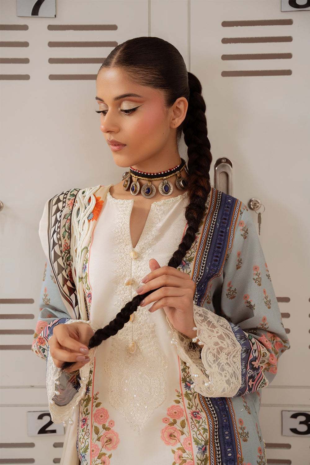 ZUMRA-07-B | LAANEM SS`25 Unstitched Lawn By Saira Rizwan
