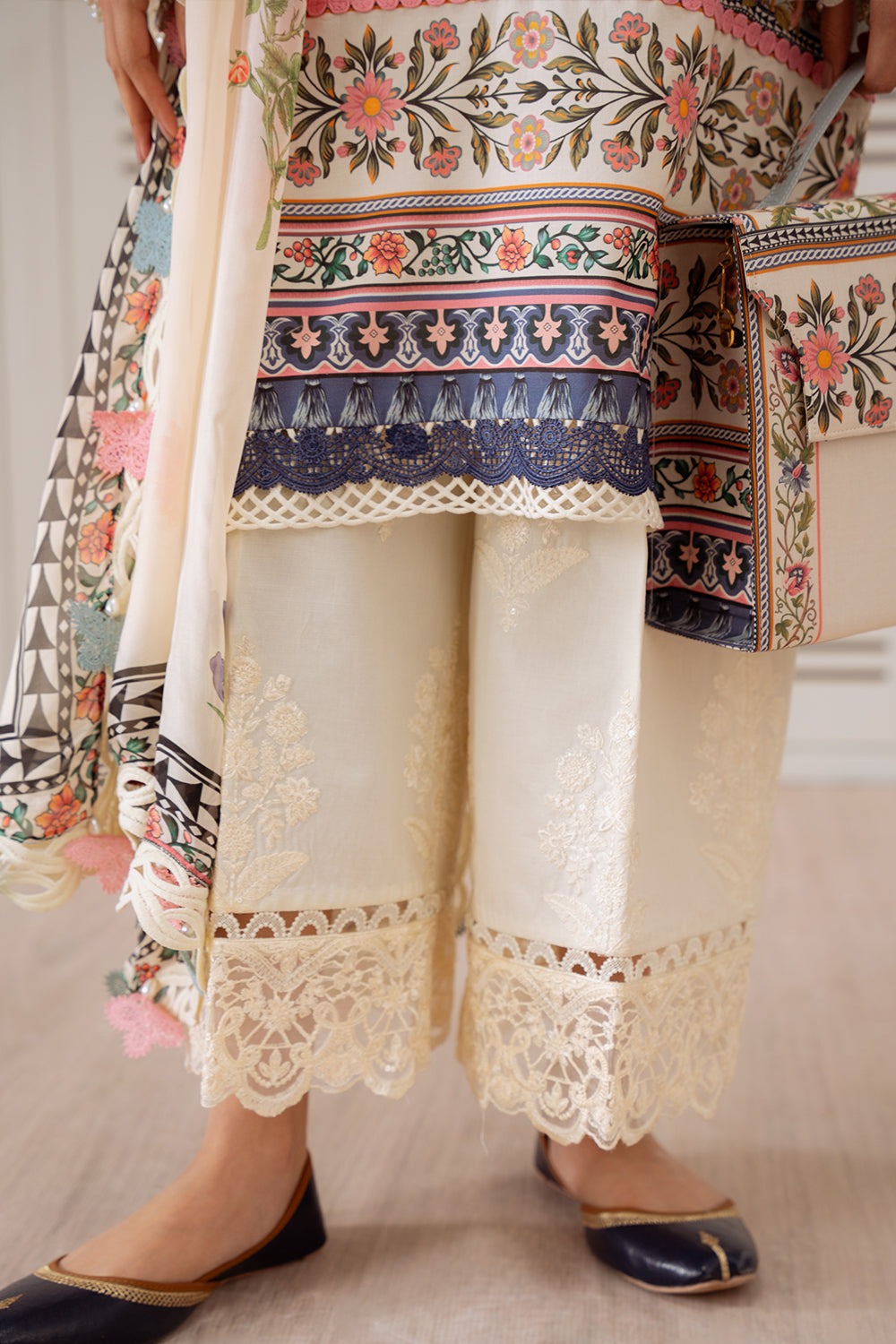 ZUMRA-07-B | LAANEM SS`25 Unstitched Lawn By Saira Rizwan