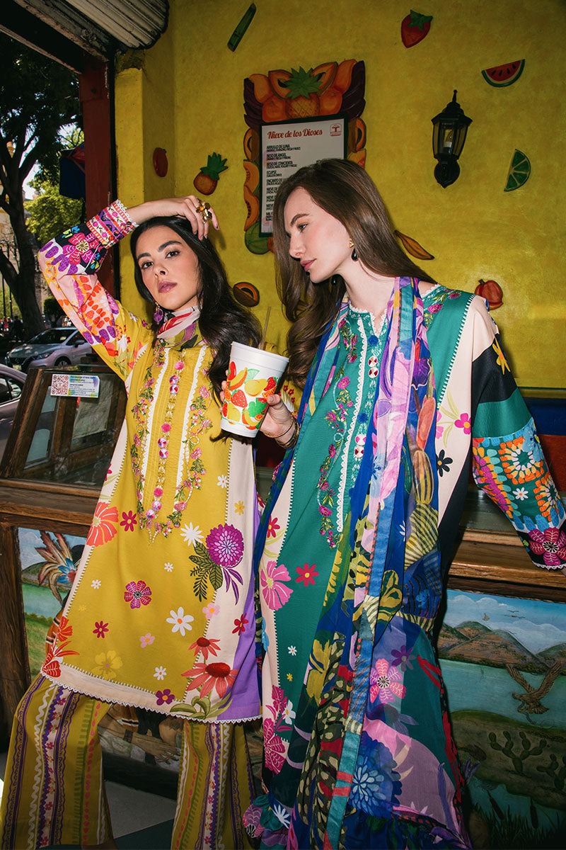 Water Dancers | La Dolce Hemline Prints'25 Vol 2 - Lawn