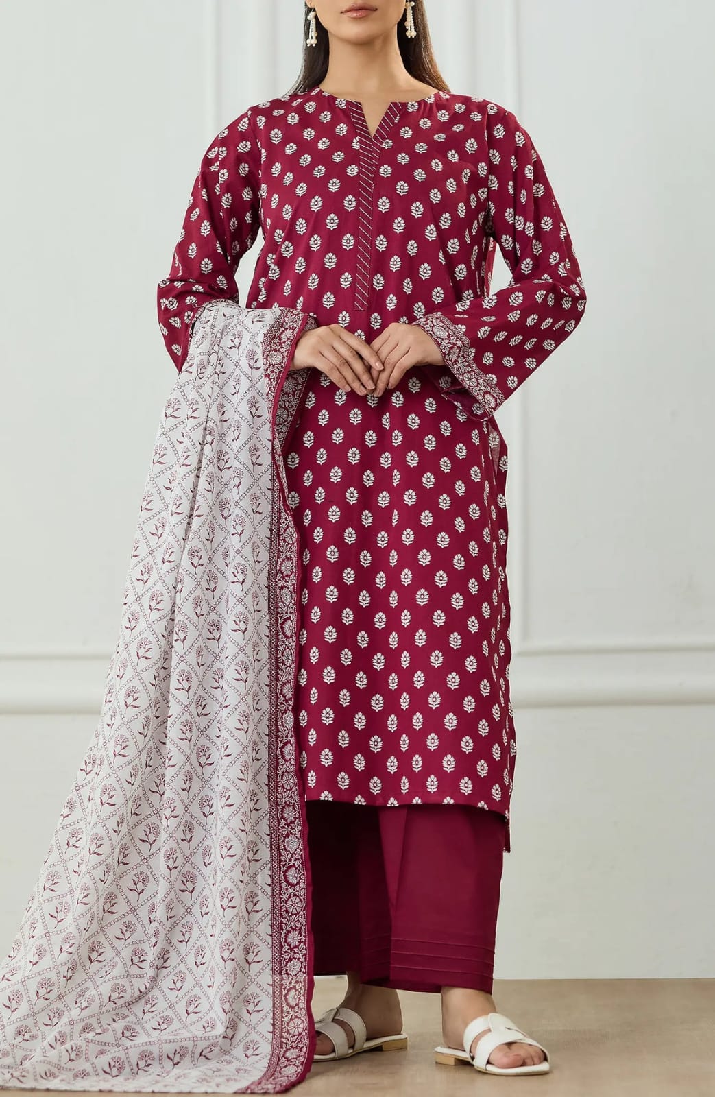Stitched | 3 Piece | Printed | Lawn Shirt |