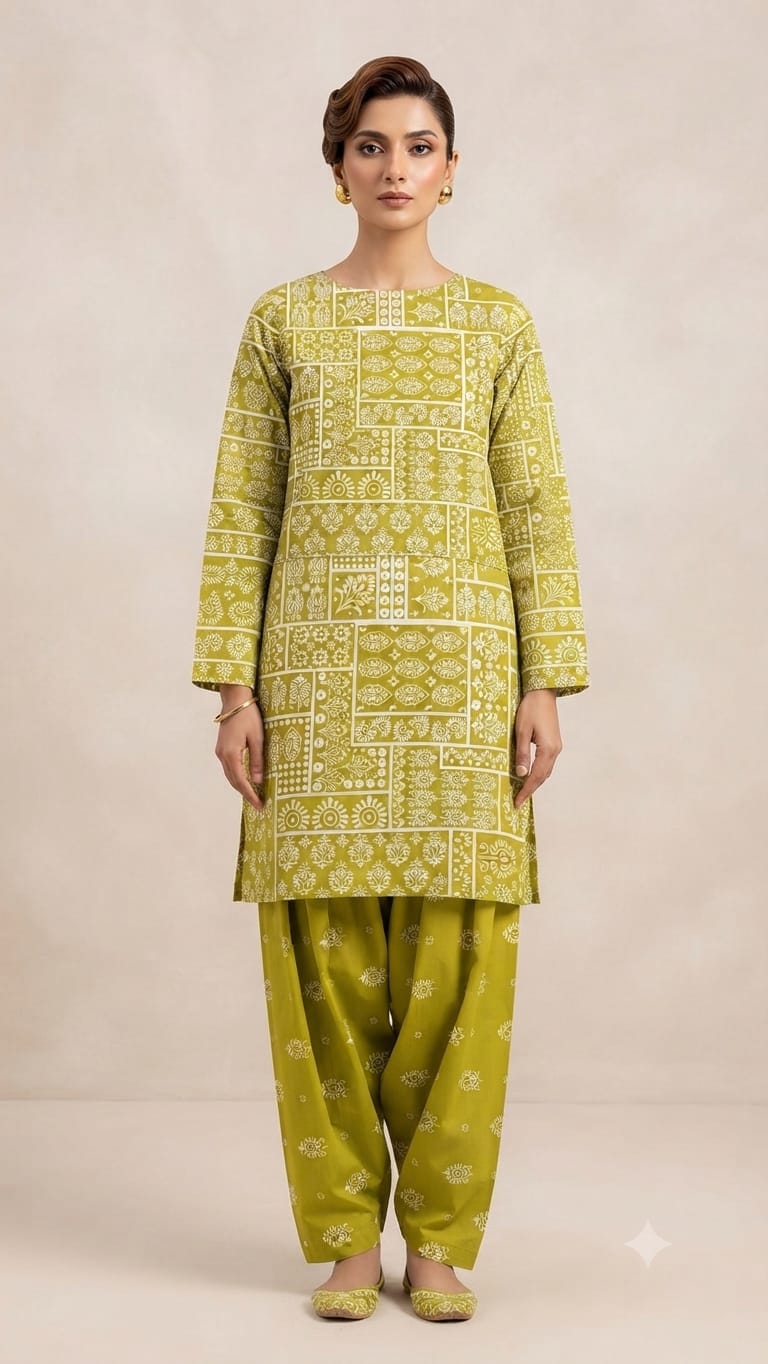2pc Lawn Suit
