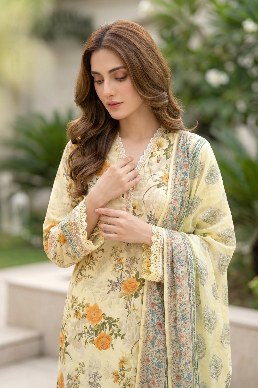 3-Piece Embroidered Summer Collection
