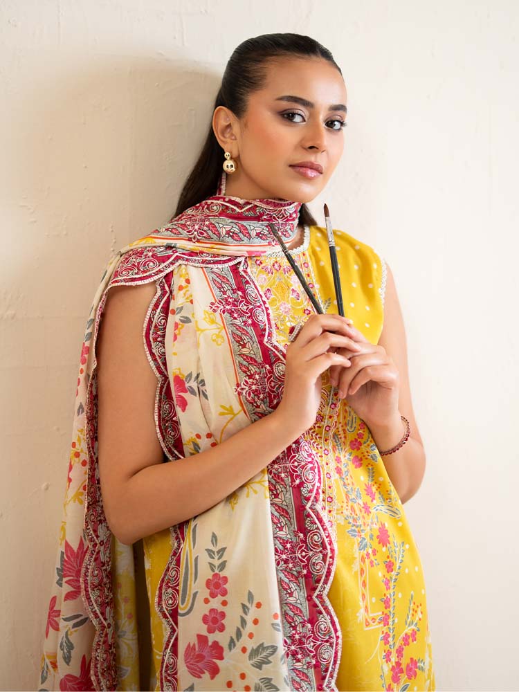 3-Piece Embroidered Summer Collection