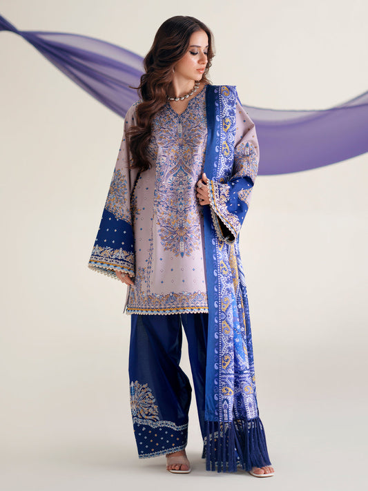 3-Piece  |  Unstinted Embroidered  |  Summer Collection