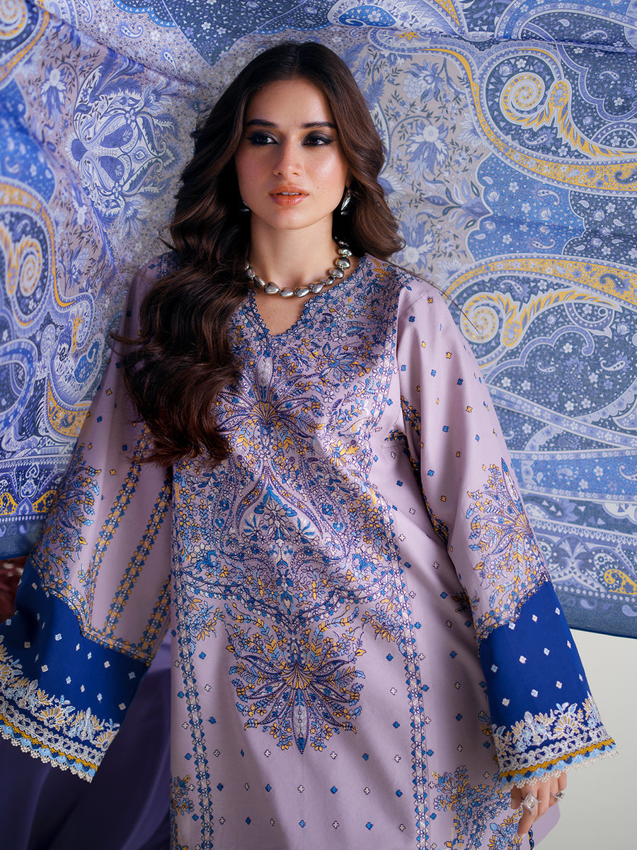 3-Piece  |  Unstinted Embroidered  |  Summer Collection
