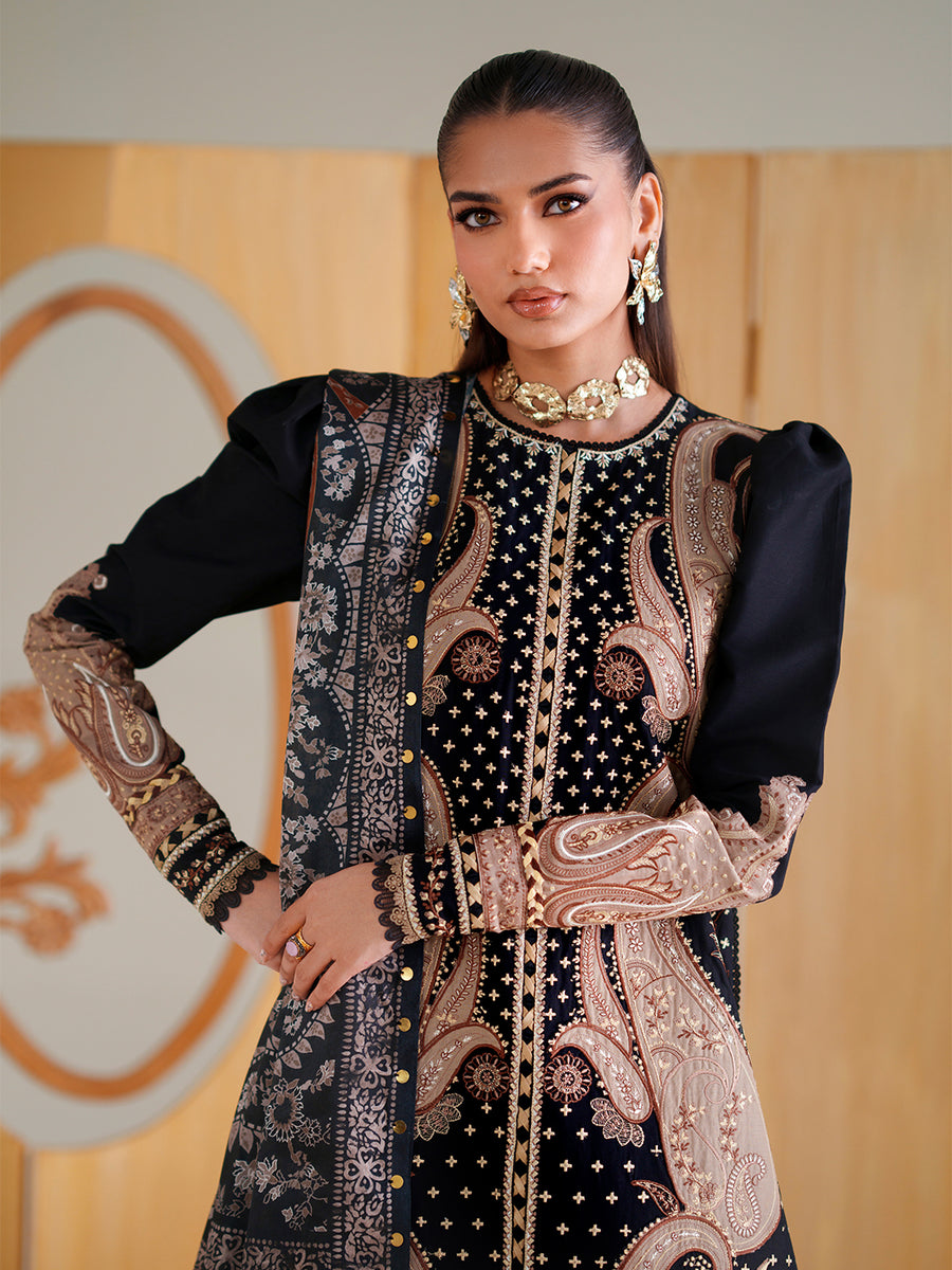 3-Piece  |  Unstinted Embroidered  |  Summer Collection