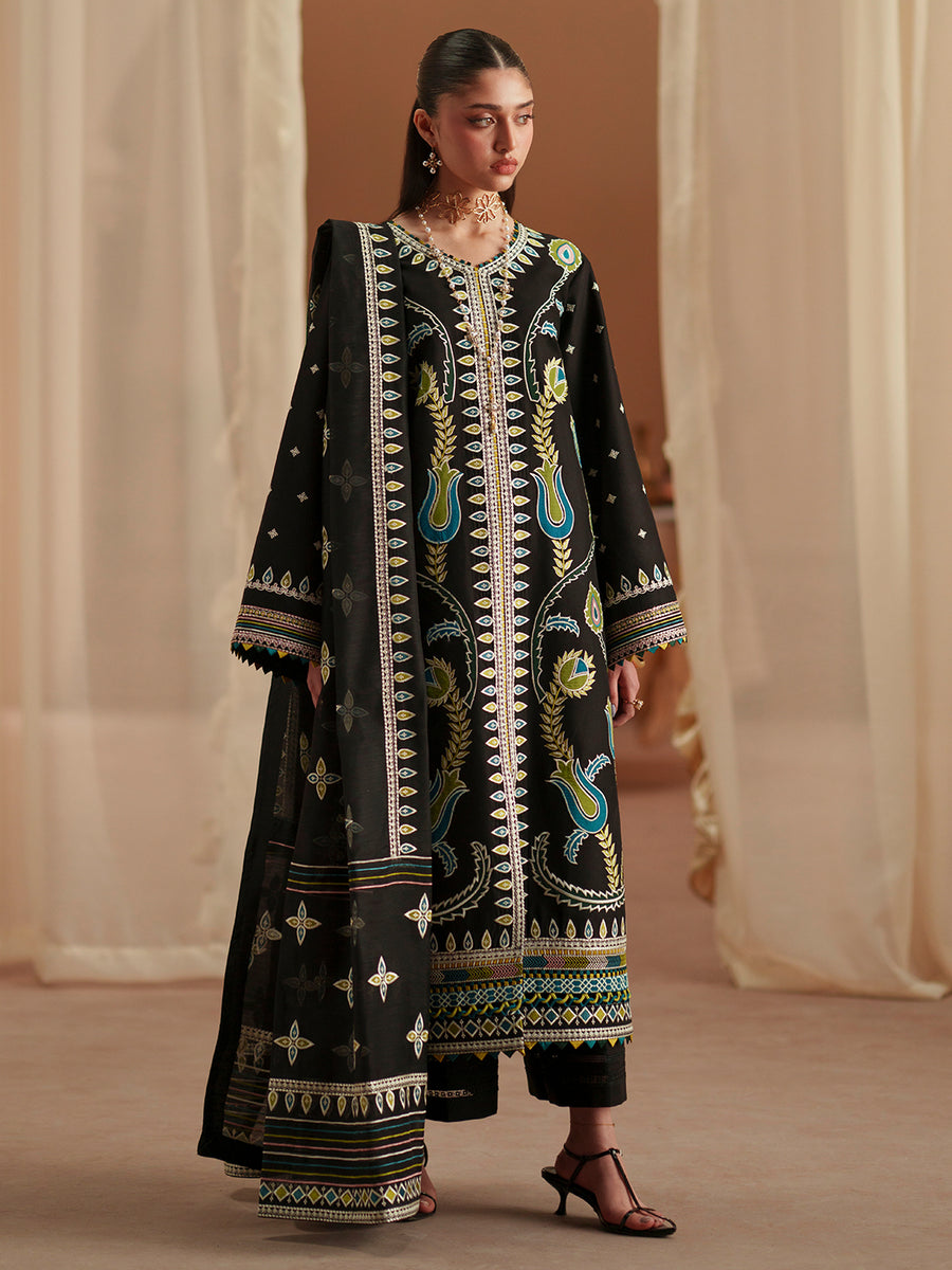 3-Piece  |  Unstinted Embroidered  |  Summer Collection